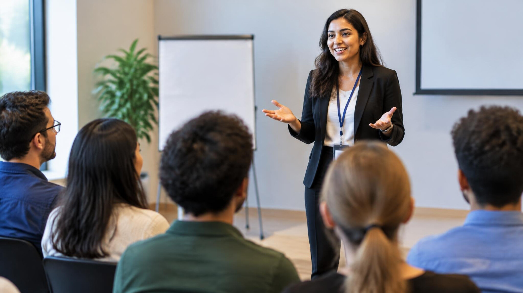 group public speaking workshop