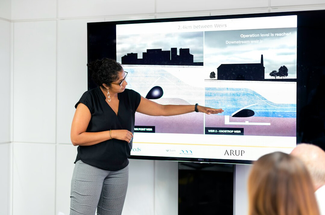 speaker engaging audience